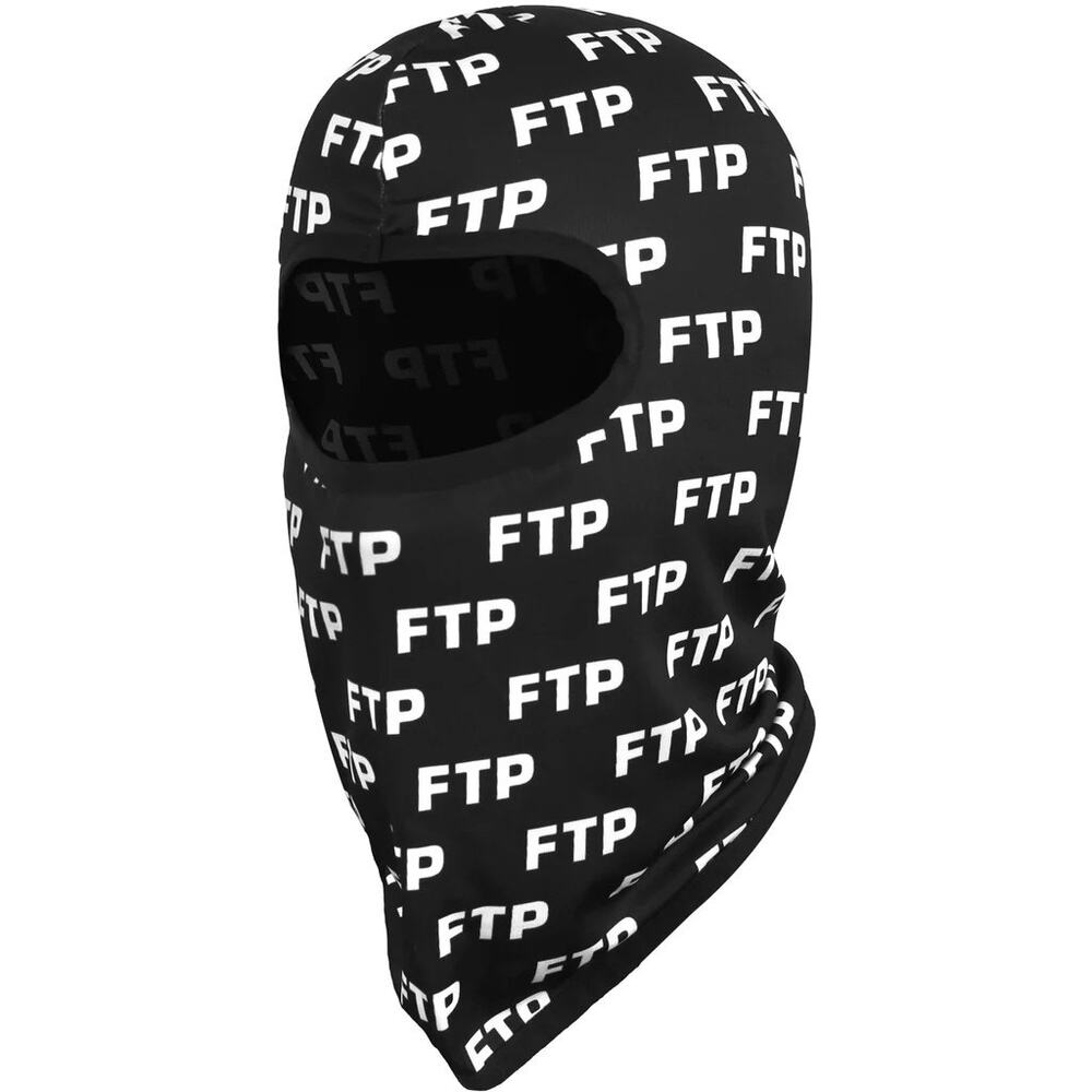 FTP All Over Balaclava – Black/White – As Pictured